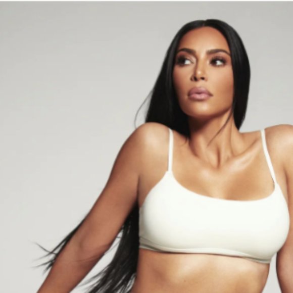 SKIMS Other - Skims Fits Everybody Cotton Jersey Scoop Bralette